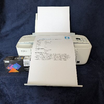 Not very old and new inks HP 3720