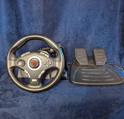 Used gaming kit Trust Wheel and Pedals